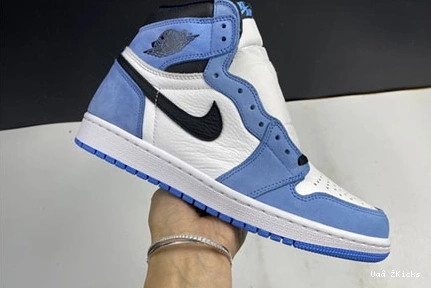 Blue 209 DailyWear University 555088- 1 Air OG High Jordan 3655 0717